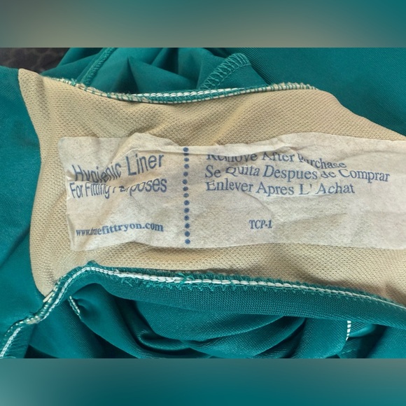 Castaways vintage jade green size 18 One Piece retro swimdress sailor chic - Picture 8 of 10